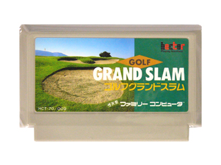 ファミコンソフト(カセット) ゴルフ グランド スラム